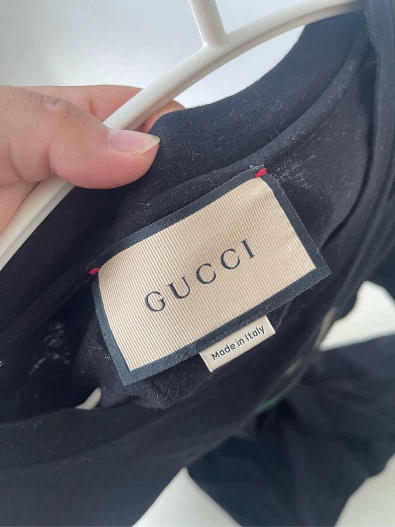 Gucci Gucci Black short-sleeved T-shirt 2503-Nextarrow Size US M / EU 48-50 / 2 - 3 Thumbnail