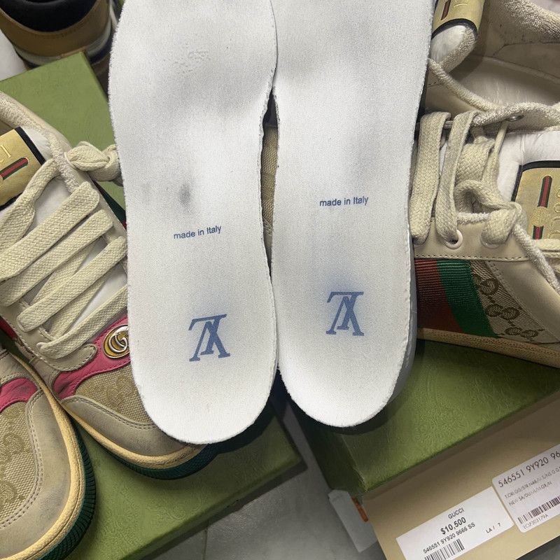Louis Vuitton Louis Vuitton Vintage Denim Trainer Sneakers for Men -2508 Size US 9 / EU 42 - 7 Thumbnail