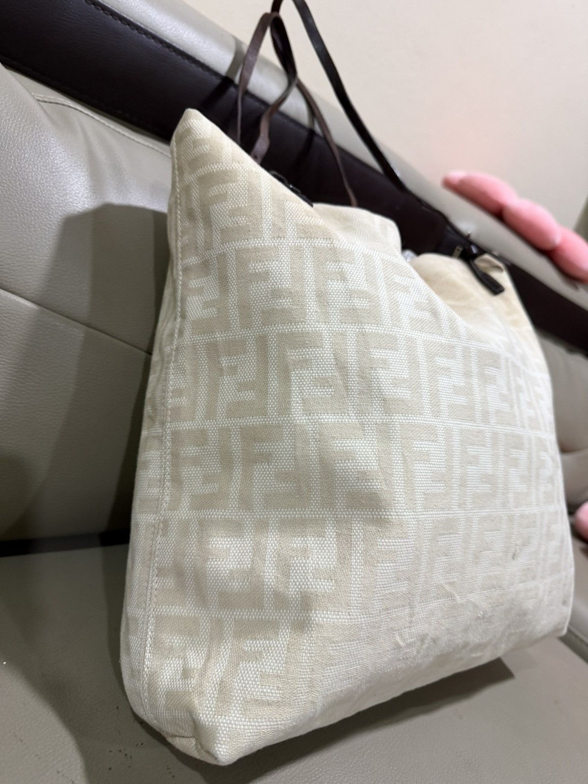 Fendi Authentic Fenci Zucca Monogram Tote Bag Size ONE SIZE - 10 Thumbnail