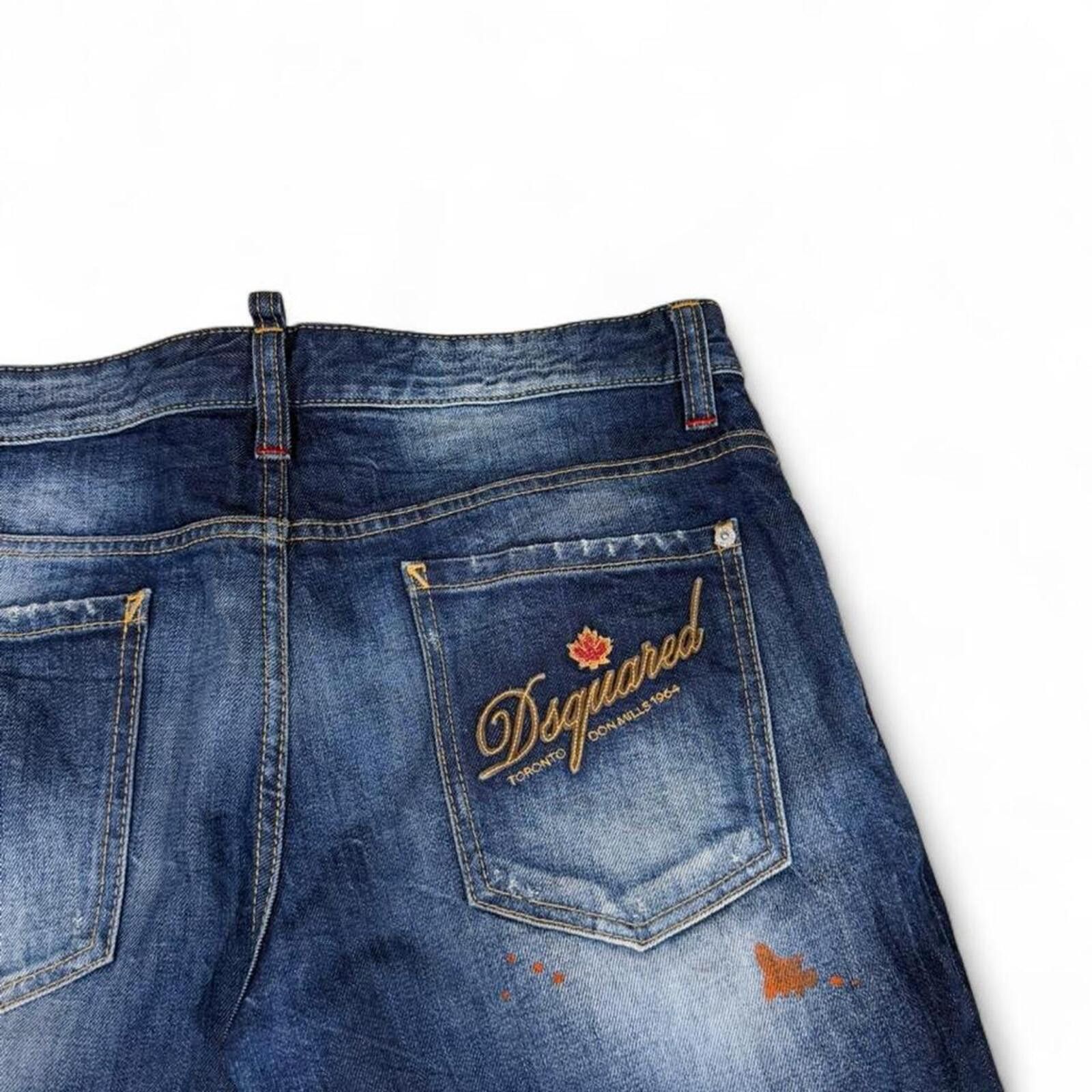 Dsquared2 Rare DSQ2 Toronto Don Mills batch denim jeans Size 34" / US 12 / IT 48 - 4 Thumbnail