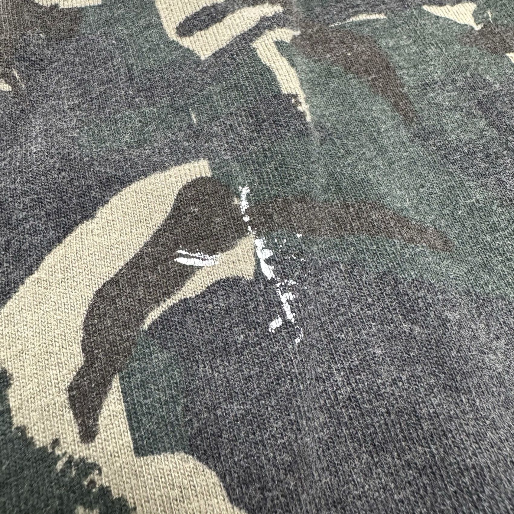 Superdry Superdry Mens Medium Green Army Military Camo Yokohama High Flyers Graphic Shirt Size US M / EU 48-50 / 2 - 2 Thumbnail