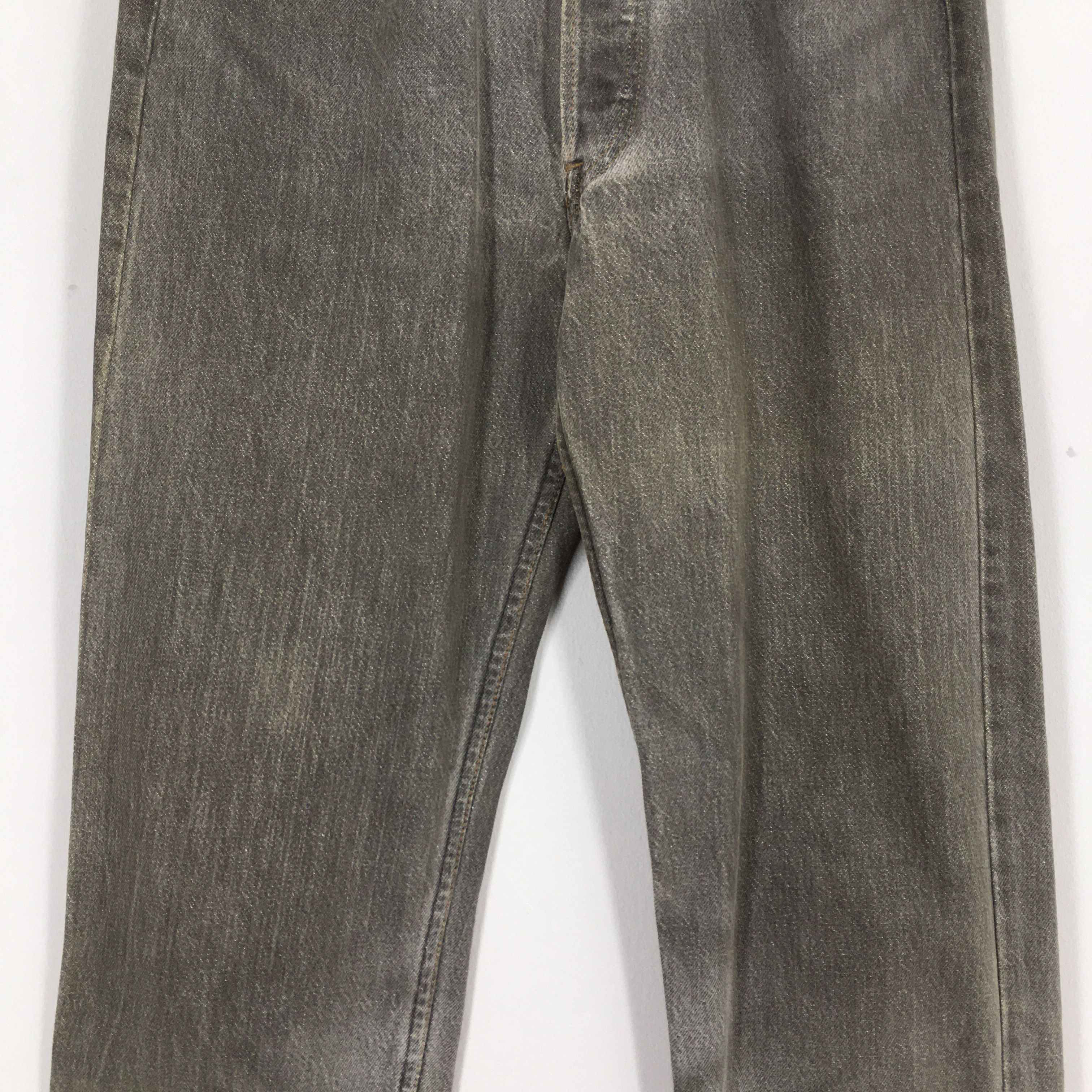 Levi's Size 30x31 Vintage 90s Levi's 501 Faded Black Jeans S1137 Size US 30 / EU 46 - 3 Thumbnail