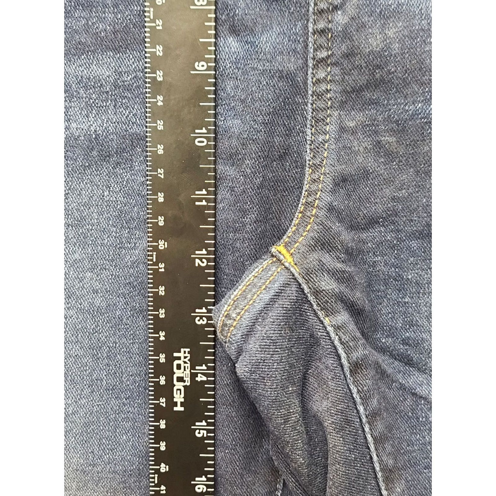 Madewell Madewell Perfect Vintage Jeans Women’s 16W 26in Inseam High Rise Straight Stretch Denim Blue 5-Pocket 90s Vintage Fashion Girls/Women? Size 38" / US 16 / IT 52 - 4 Thumbnail