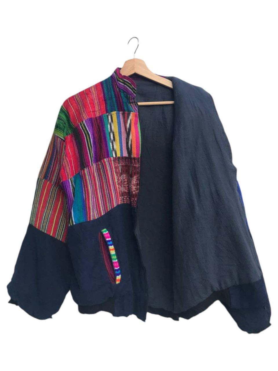 Native No Label Unbranded Coogi Style Jacket Size US S / EU 44-46 / 1 - 3 Thumbnail