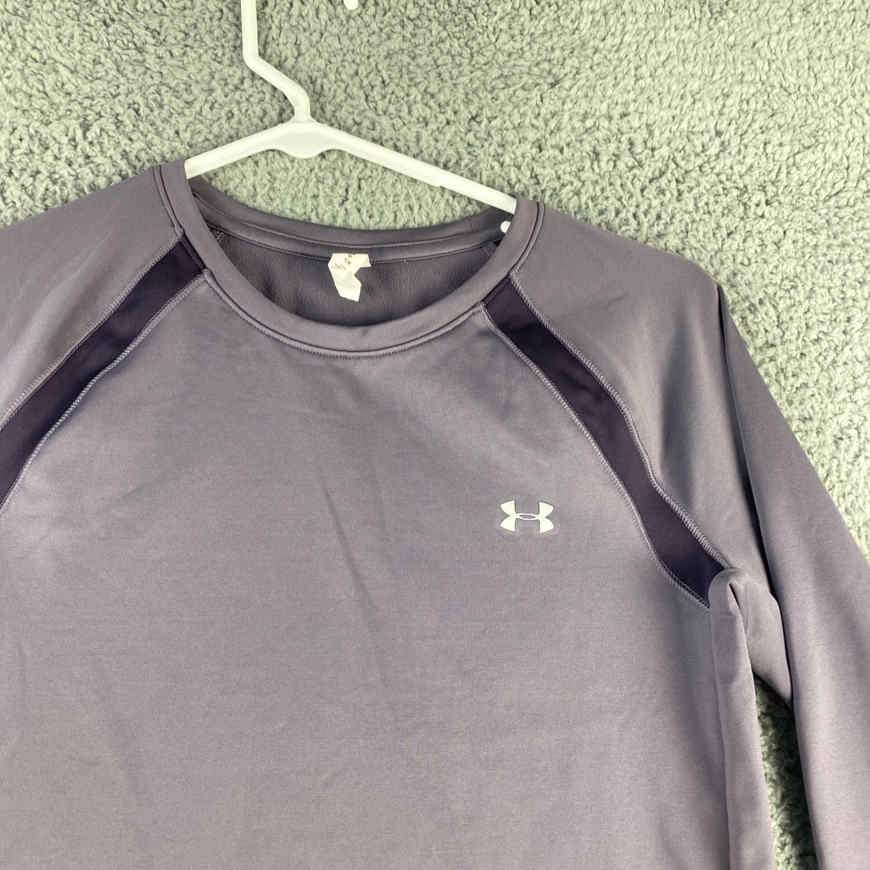 Under Armour Under Armour Women's Gray Top Size S Long Sleeve Round Neck / 47-4 Size S / US 4 / IT 40 - 2 Thumbnail
