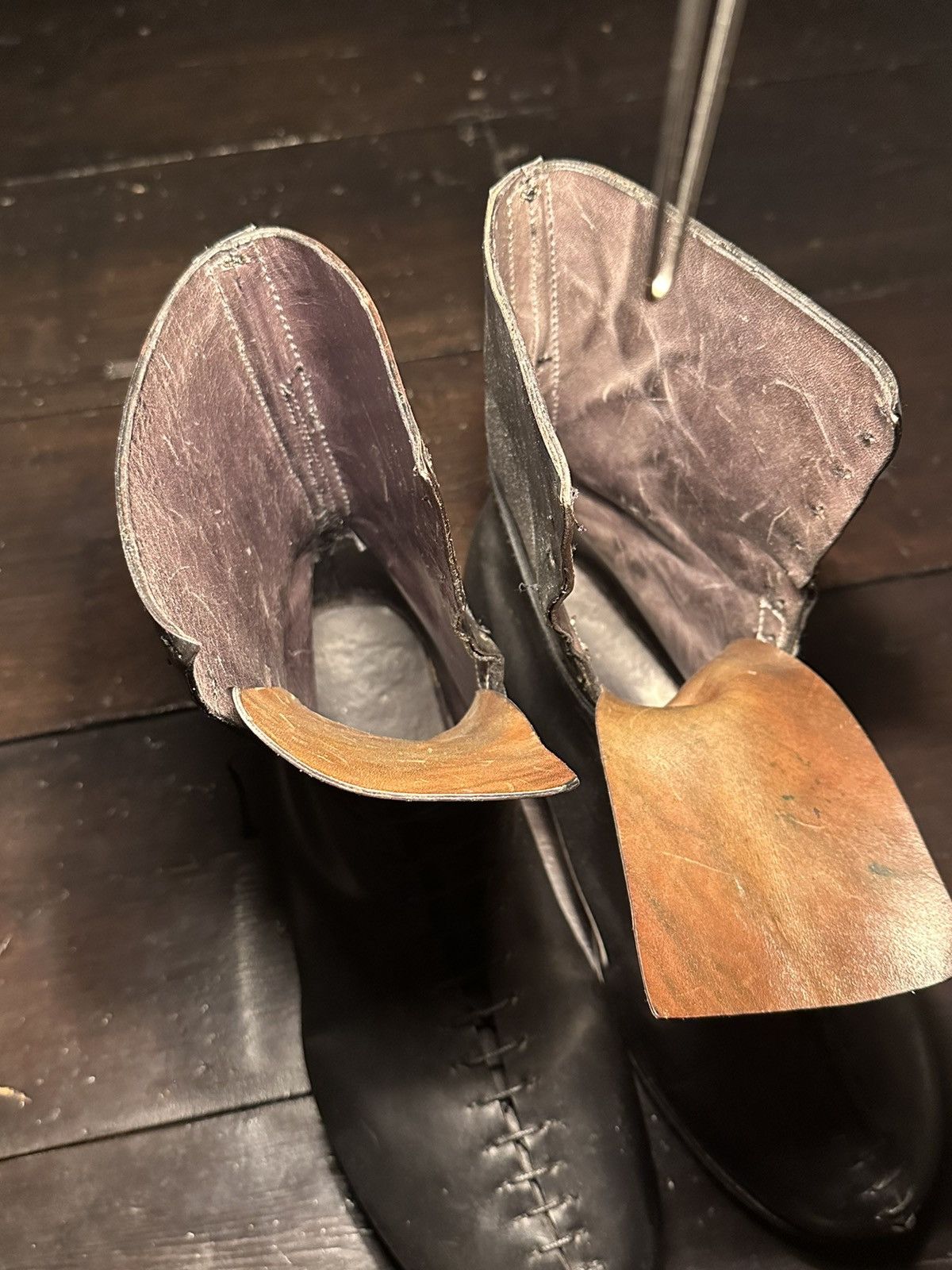 Carpe Diem × Linea × Maurizio Altieri SHELL CORDOVAN MICROLACE BOOTS Size US 10 / EU 43 - 7 Thumbnail
