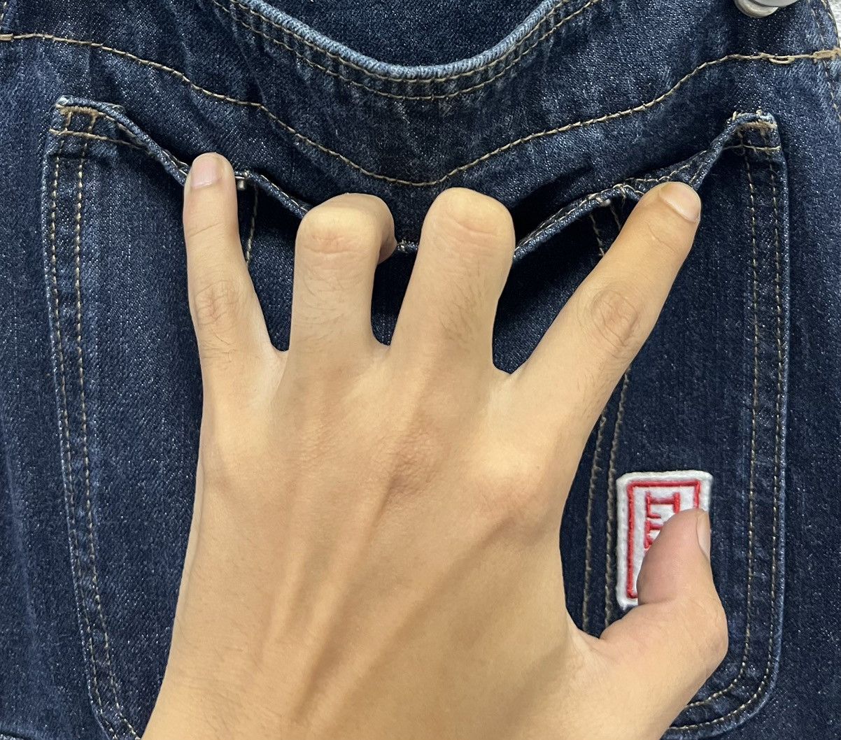 Japanese Brand × Vintage Vintage-Inspired Dark Denim Overalls – Pair Pair (Size M) Size US 35 - 7 Thumbnail