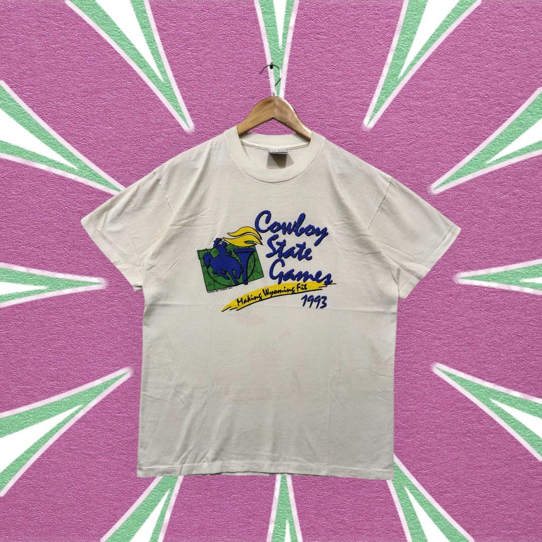 4GSELLER × Vintage VINTAGE COWBOY STATE GAMES Size US L / EU 52-54 / 3 - 1 Thumbnail