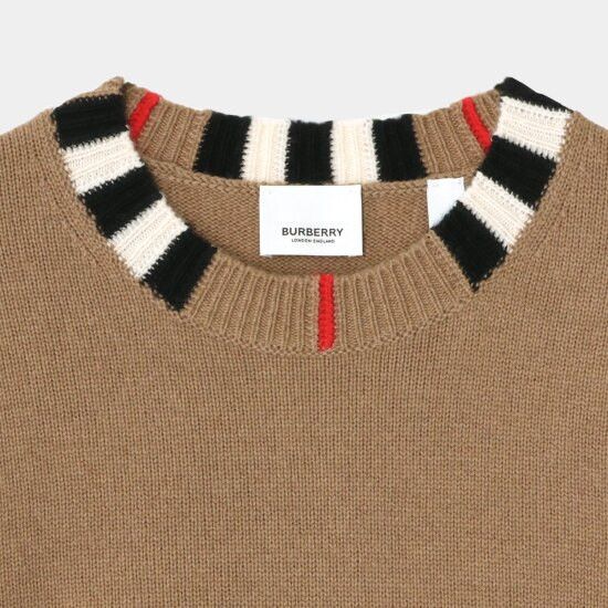 Burberry o1w1db10426 Sweater in Beige Size L / US 10 / IT 46 - 3 Thumbnail