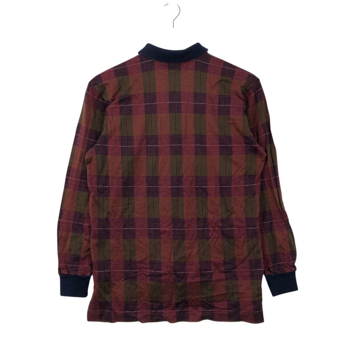 Burberry Vintage BURBERRYS LONDON ENGLAND Checked Polo Shirt Size US M / EU 48-50 / 2 - 4 Thumbnail