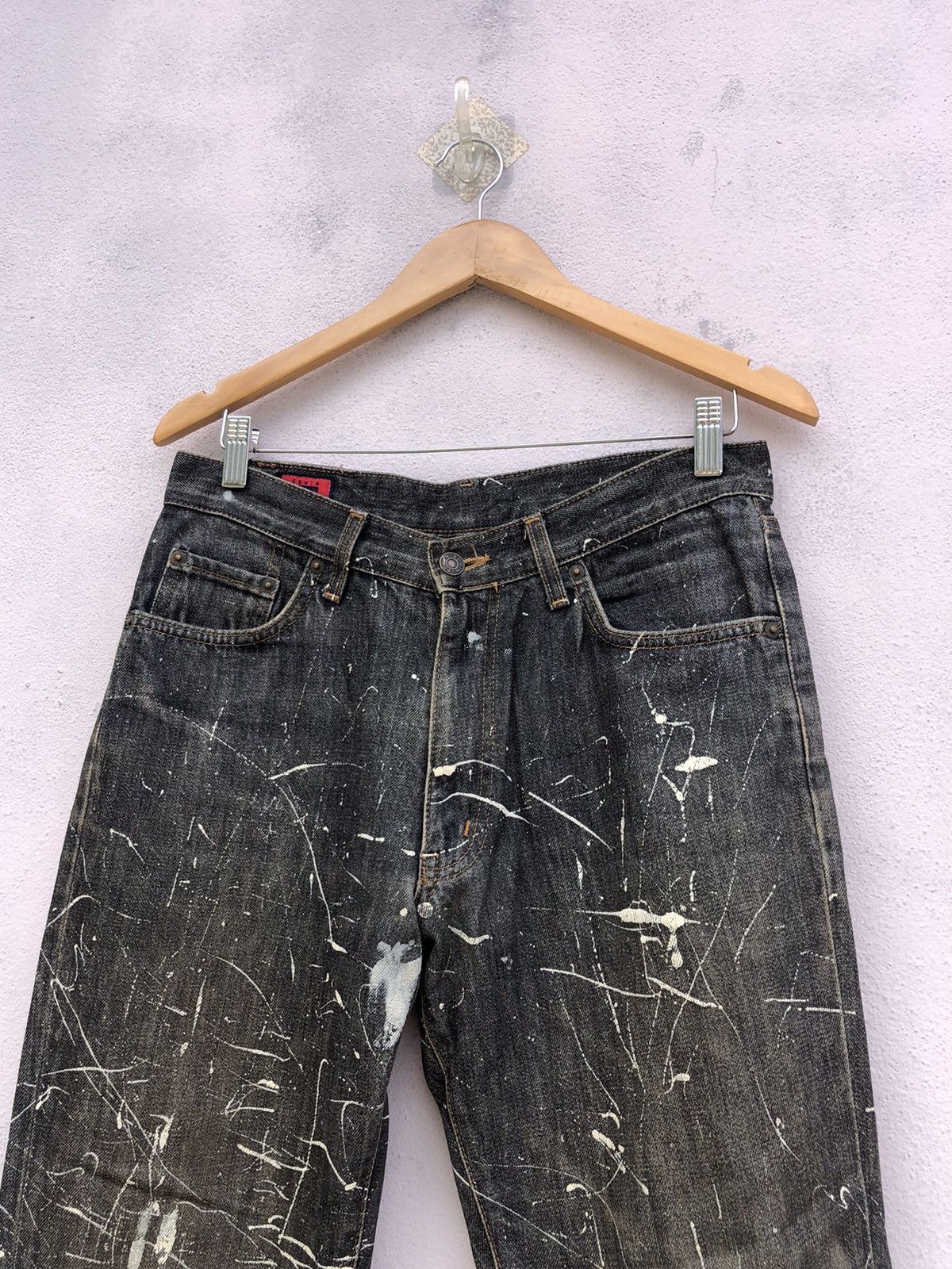 Edwin Edwin 503 Distressed Painter Jeans Size US 29 - 4 Thumbnail