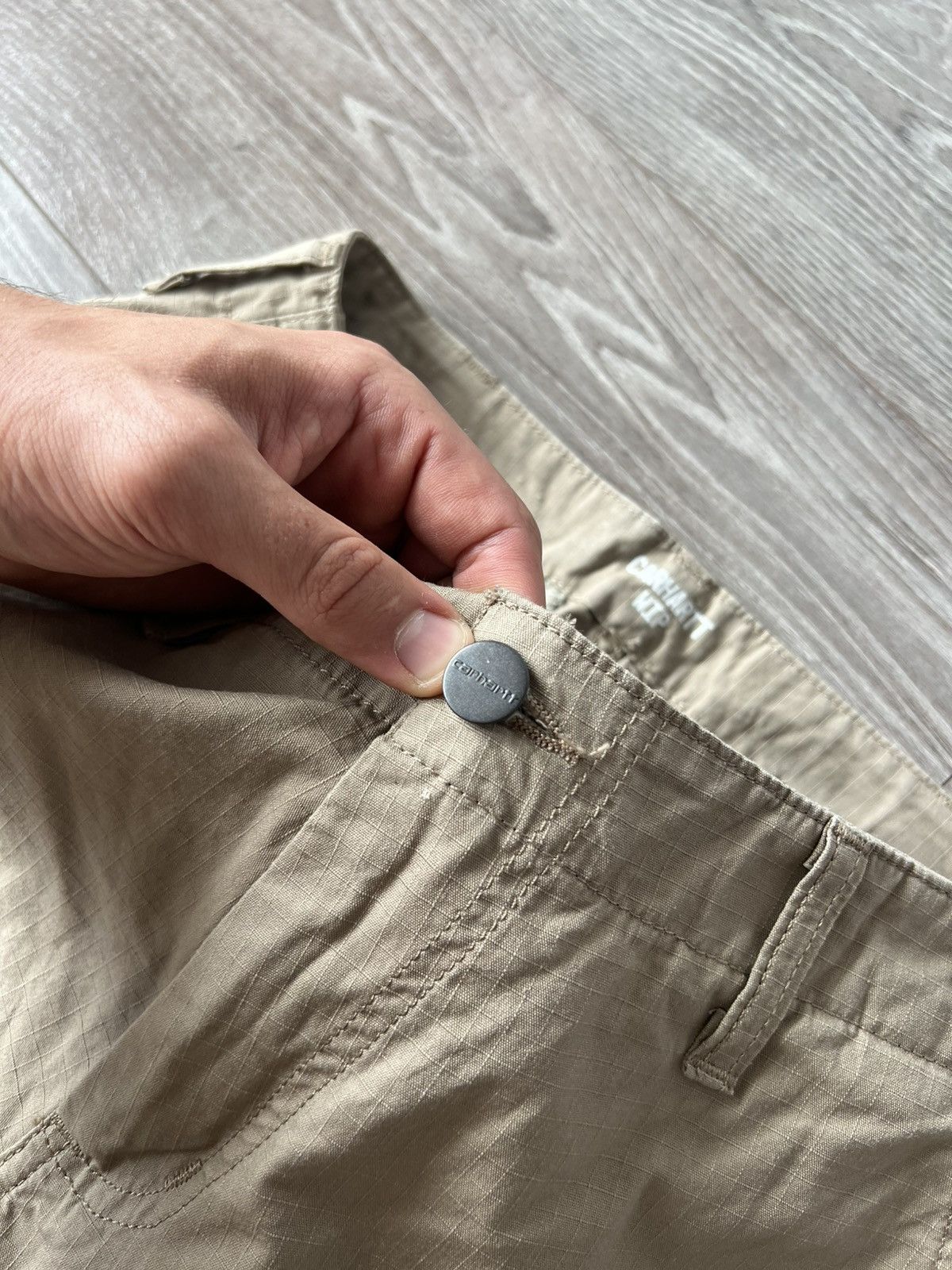 Carhartt Wip Carhartt WIP Regular Cargo Carpenter Box Logo y2k Sk8 Pants Size US 32 / EU 48 - 11 Thumbnail