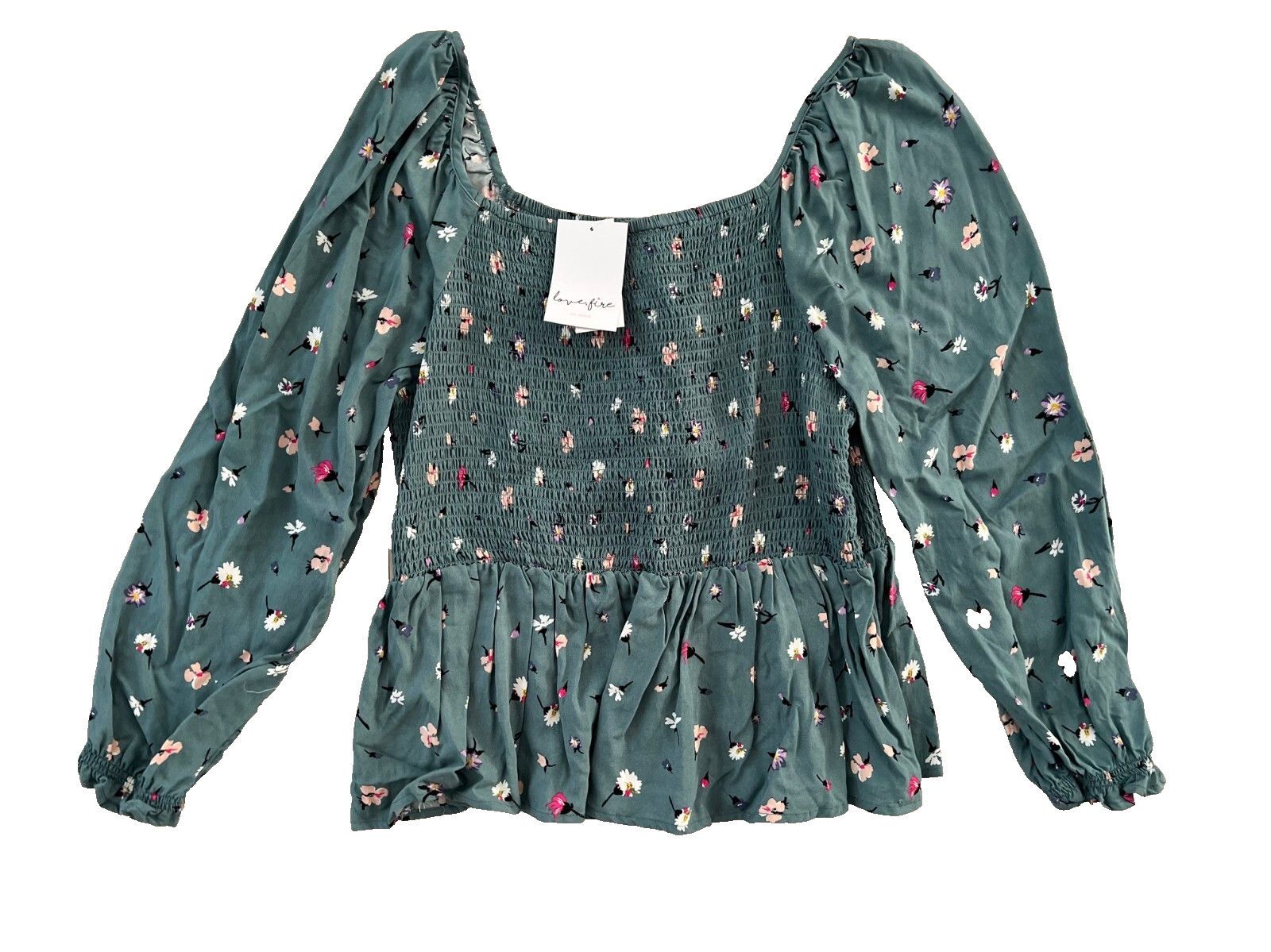 Other Love, Fire Los Angeles Smoc Floral Sagebrush ( XXL ) Size XXL / US 16-18 / IT 52-54 - 1 Thumbnail