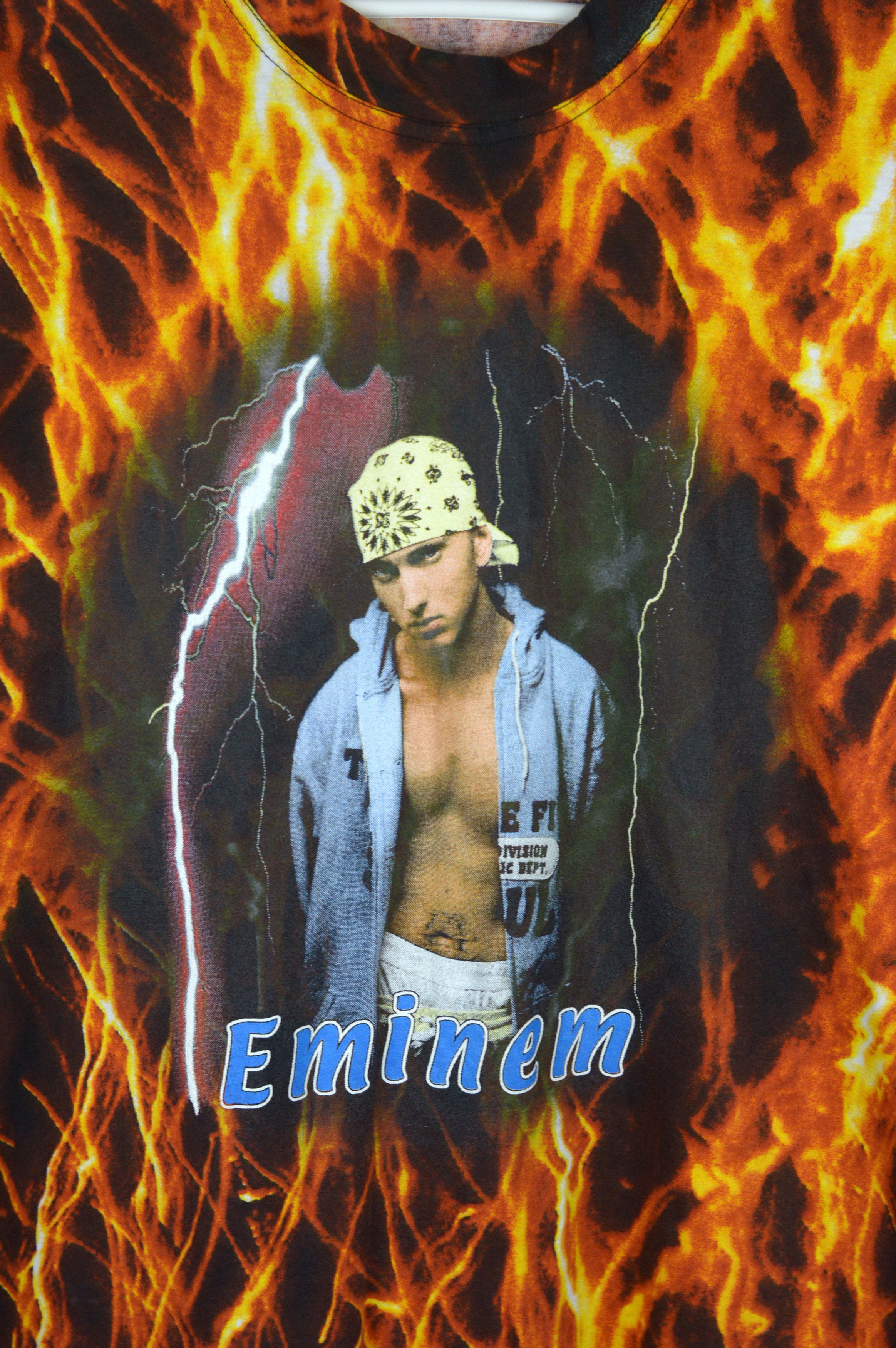 Vintage Vintage Eminem 00s t shirt Size US L / EU 52-54 / 3 - 2 Thumbnail