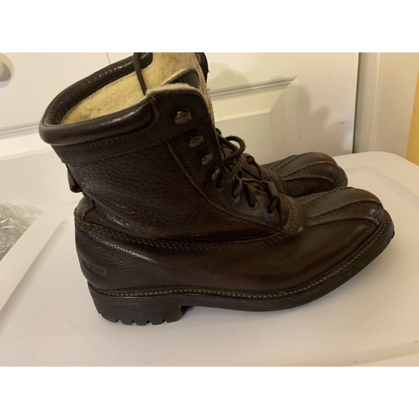 Ted Baker Boots ITSHIDE Commando Sole Size 10 Brown