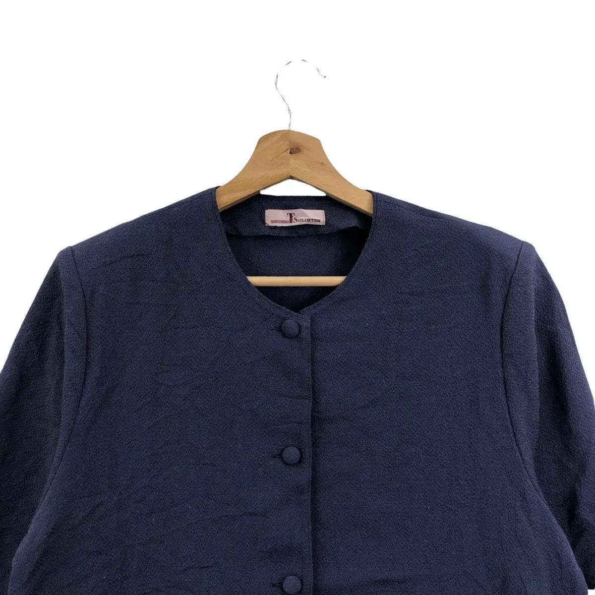 Japanese Brand Vtg 90’ SHISENDO TS COLLECTION Japan Blouse Tee Shirt Size L / US 10 / IT 46 - 3 Thumbnail