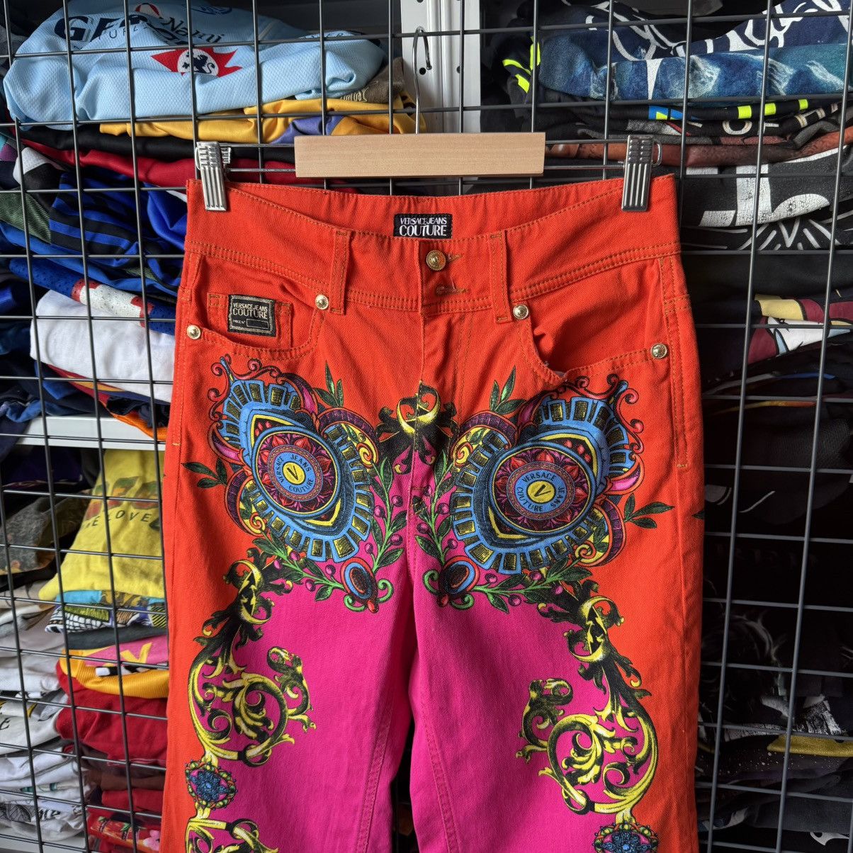 Versace Versace Jeans Couture Jeans Audrey 71HAB5TL Multicolore Size 25" / US 0 / IT 36 - 6 Thumbnail