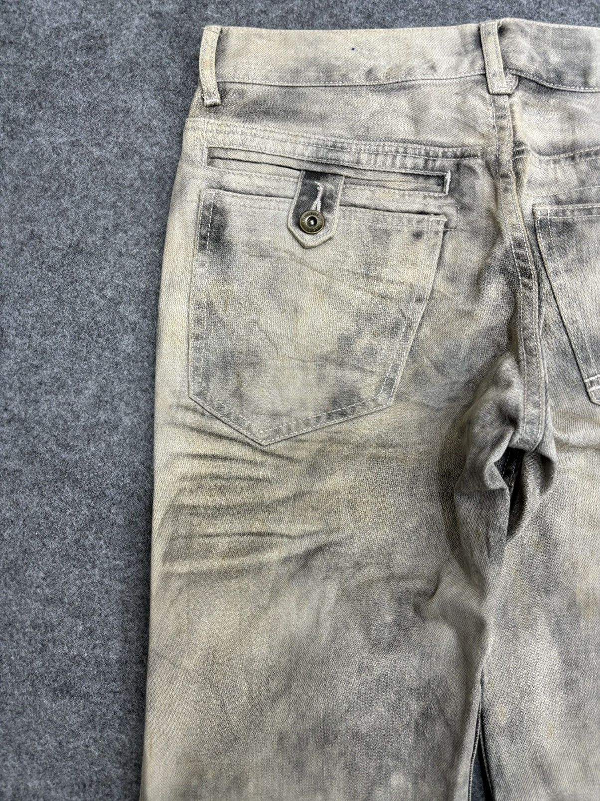 semanticdesign 💥Insane Style semanticdesign Sick Fade Pnk Metal Denim F544 Size US 31 - 14 Thumbnail