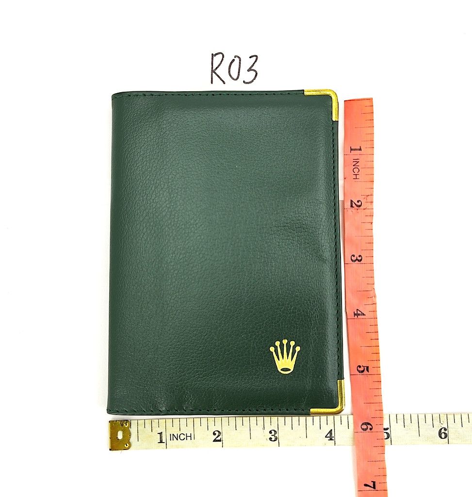 Rolex ROLEX Geneve leather passport holder with card slots R03 Size ONE SIZE - 11 Thumbnail