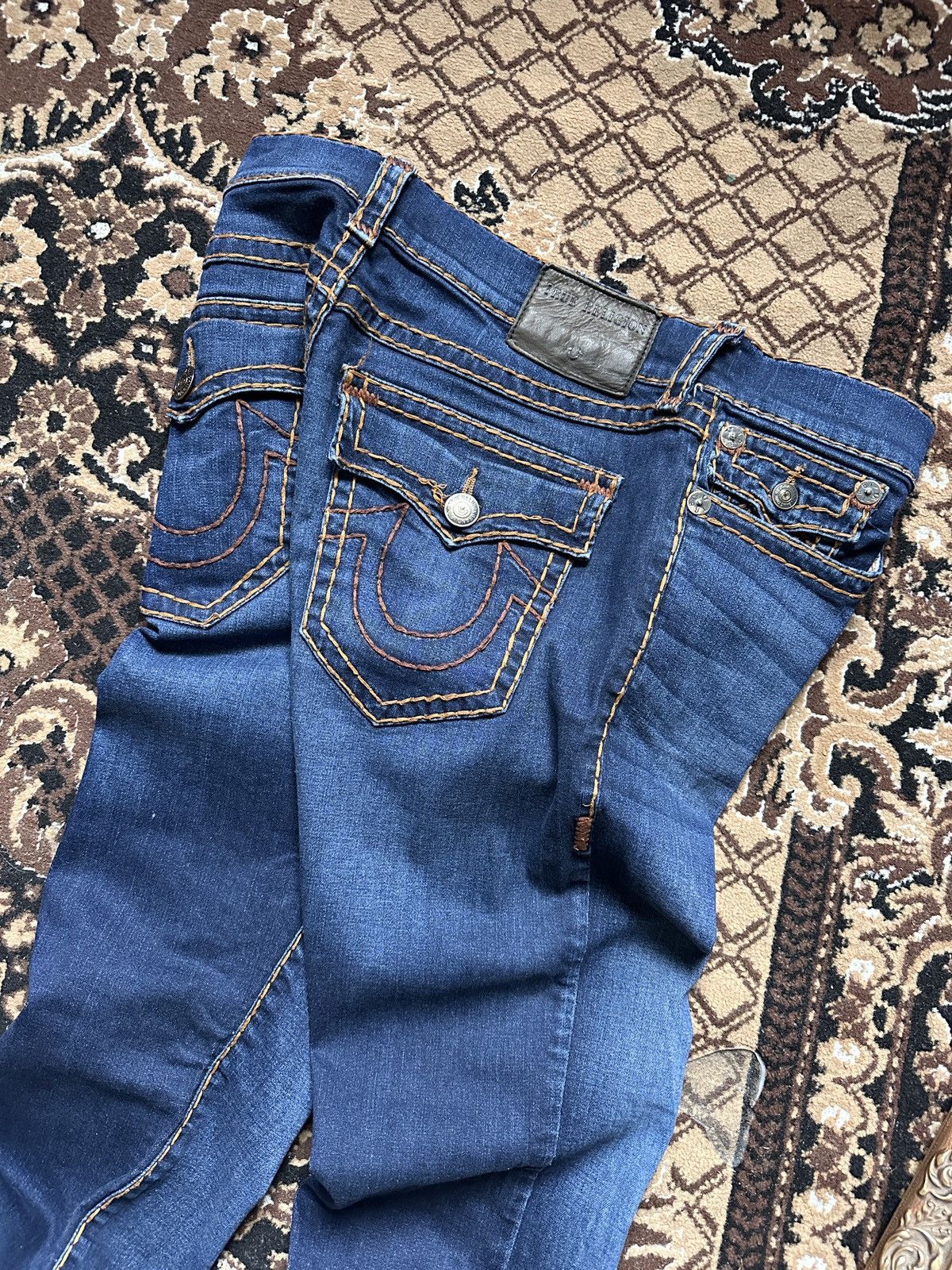 Japanese Brand True Religion Pants Denim Size US 36 / EU 52 - 6 Thumbnail