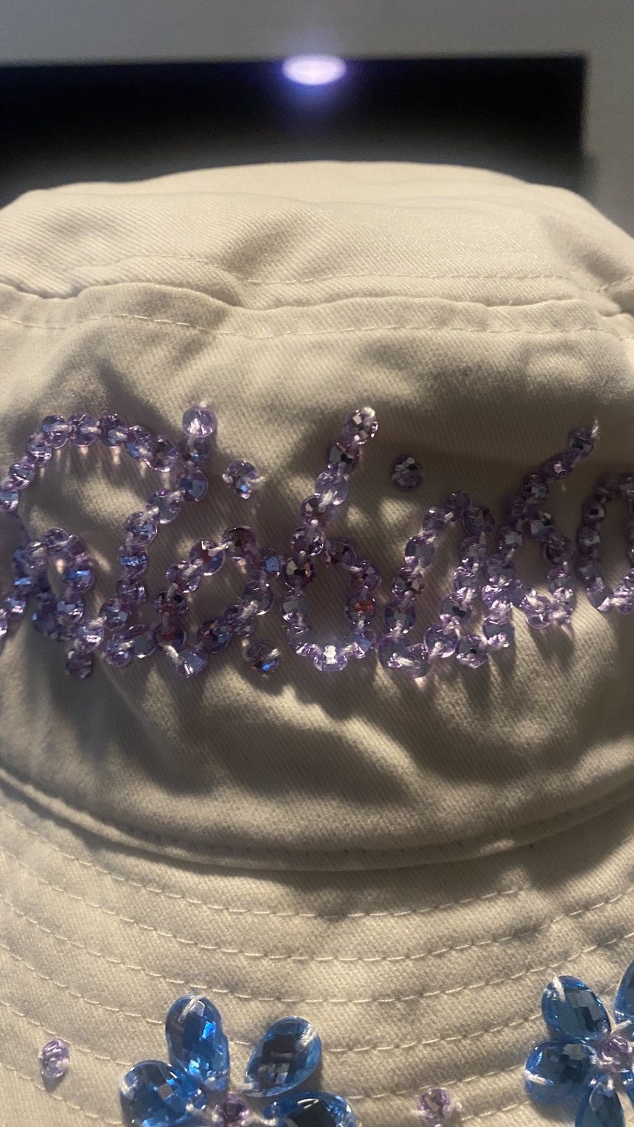 Other Valabasas Rhinestone Embellished Bucket Hat Size ONE SIZE - 4 Thumbnail