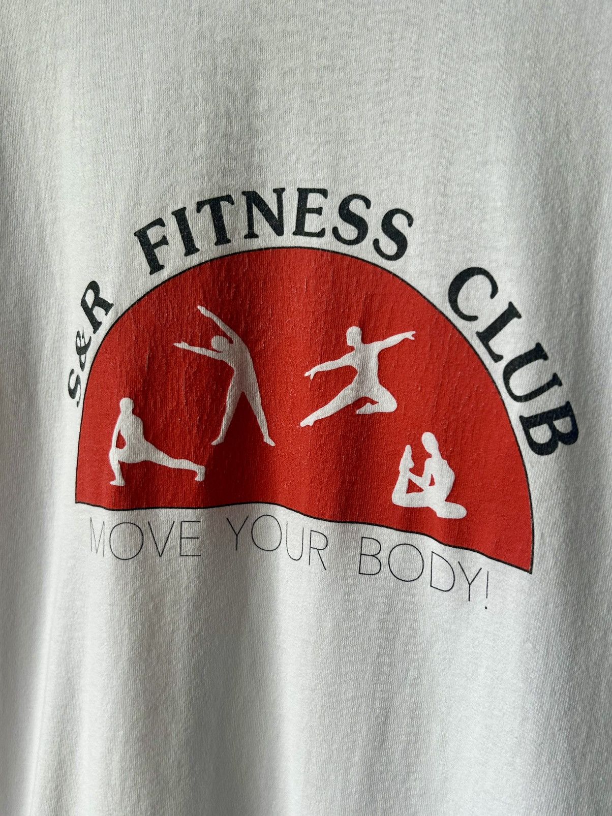 Sporty & Rich Sporty & Rich “Move Your Body” T-shirt Size US L / EU 52-54 / 3 - 3 Thumbnail