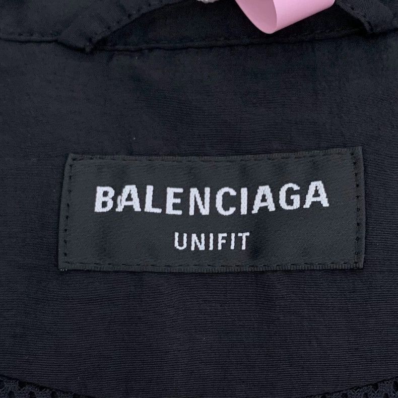 Other Balenciaga Black logo monogram embroidered striped zip jac Size US XS / EU 42 / 0 - 5 Thumbnail