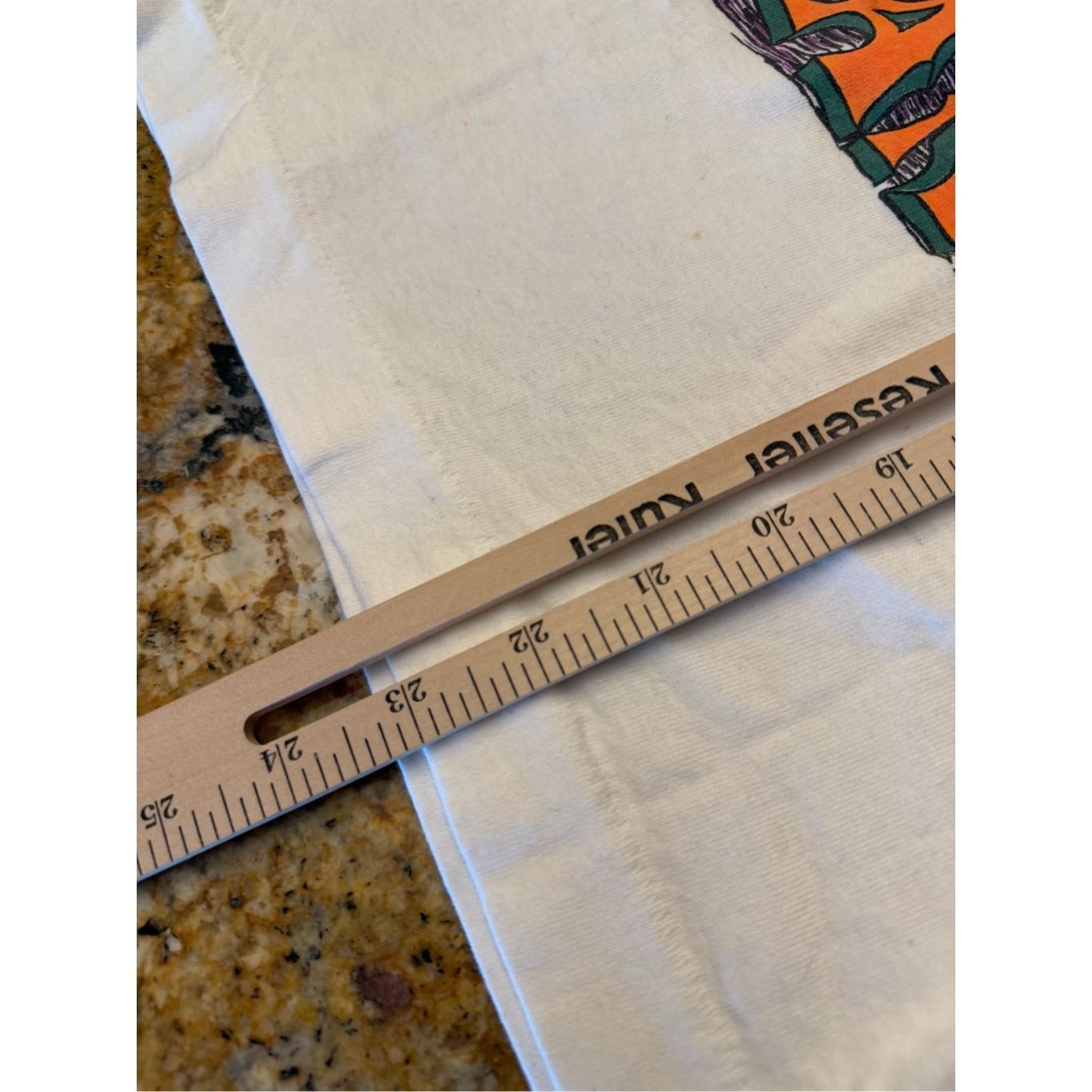 Fruit Of The Loom Size boys (10-12) - Vintage 1980s Miami Hurricanes AOP Fire Size US L / EU 52-54 / 3 - 7 Thumbnail
