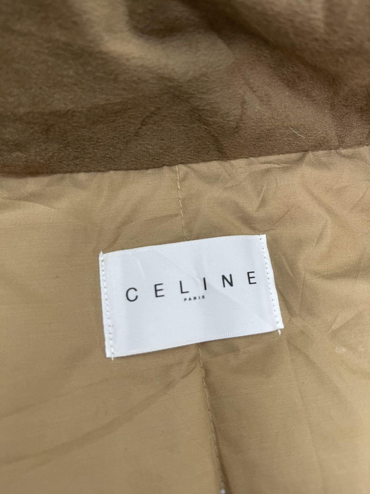 Celine Down Poncho Vtg Celine Paris Vest 6🟩6 Size US M / EU 48-50 / 2 - 21 Thumbnail