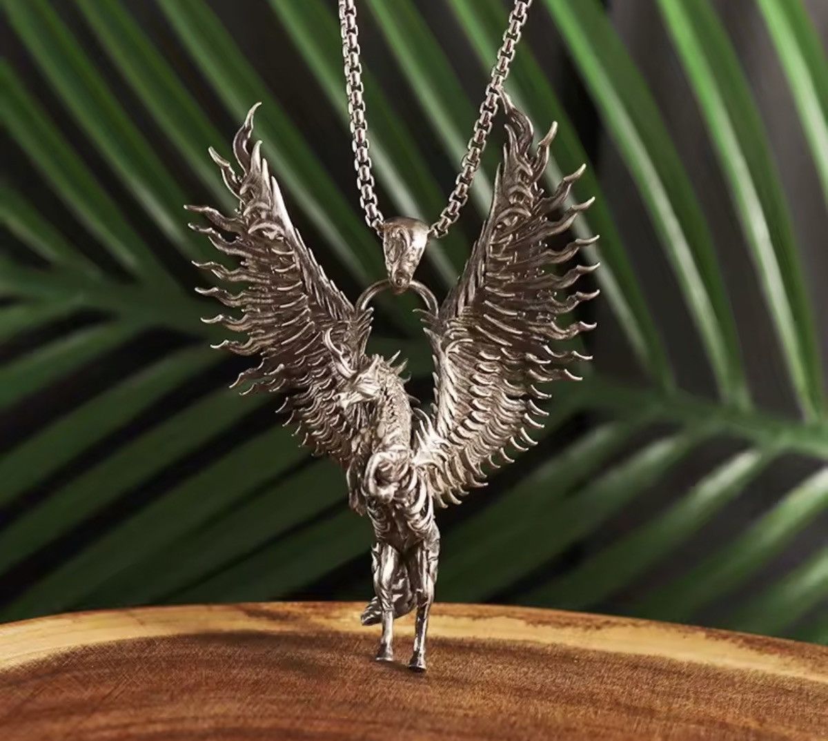 Vintage Unicorn Wings Necklace Size ONE SIZE - 1 Thumbnail