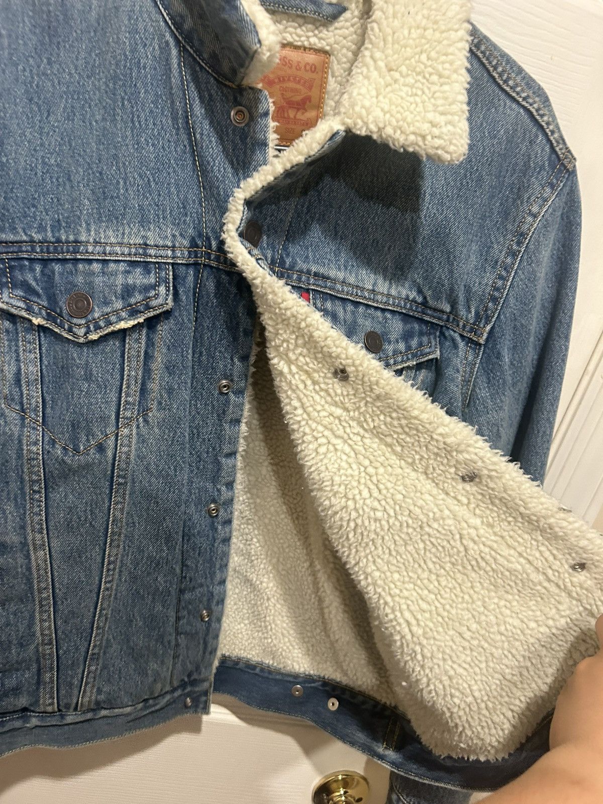 Levi's Levi’s Sherpa Denim Jacket Size US S / EU 44-46 / 1 - 4 Thumbnail