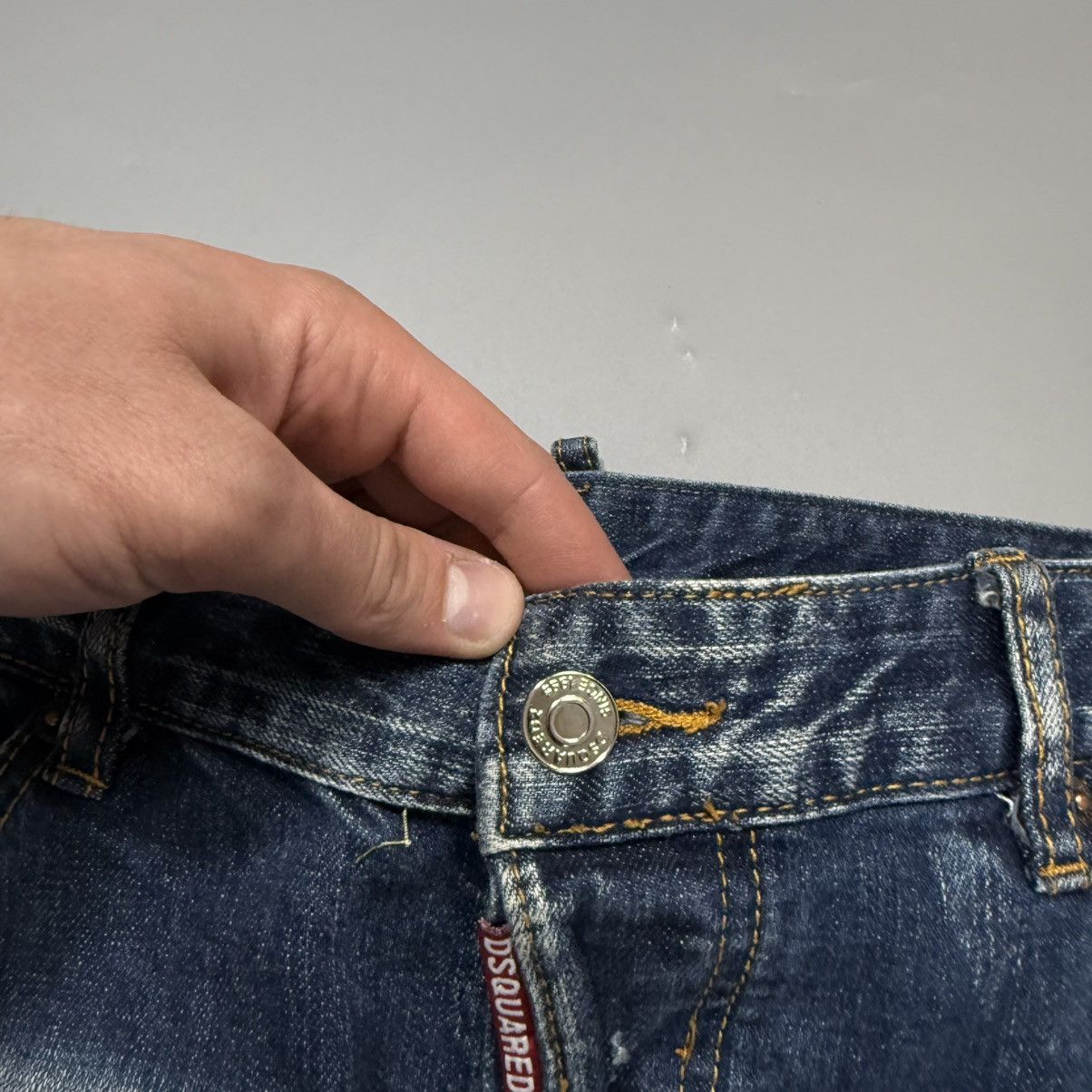 Dsquared2 Vintage Dsquared2 Avant Garde Pocket Jeans Size US 32 / EU 48 - 9 Thumbnail