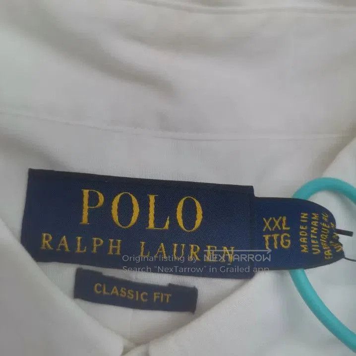 Polo Ralph Lauren Polo Ralph Lauren FW21 Logo Embroidered Oxford Shirt. Size US XXL / EU 58 / 5 - 2 Thumbnail