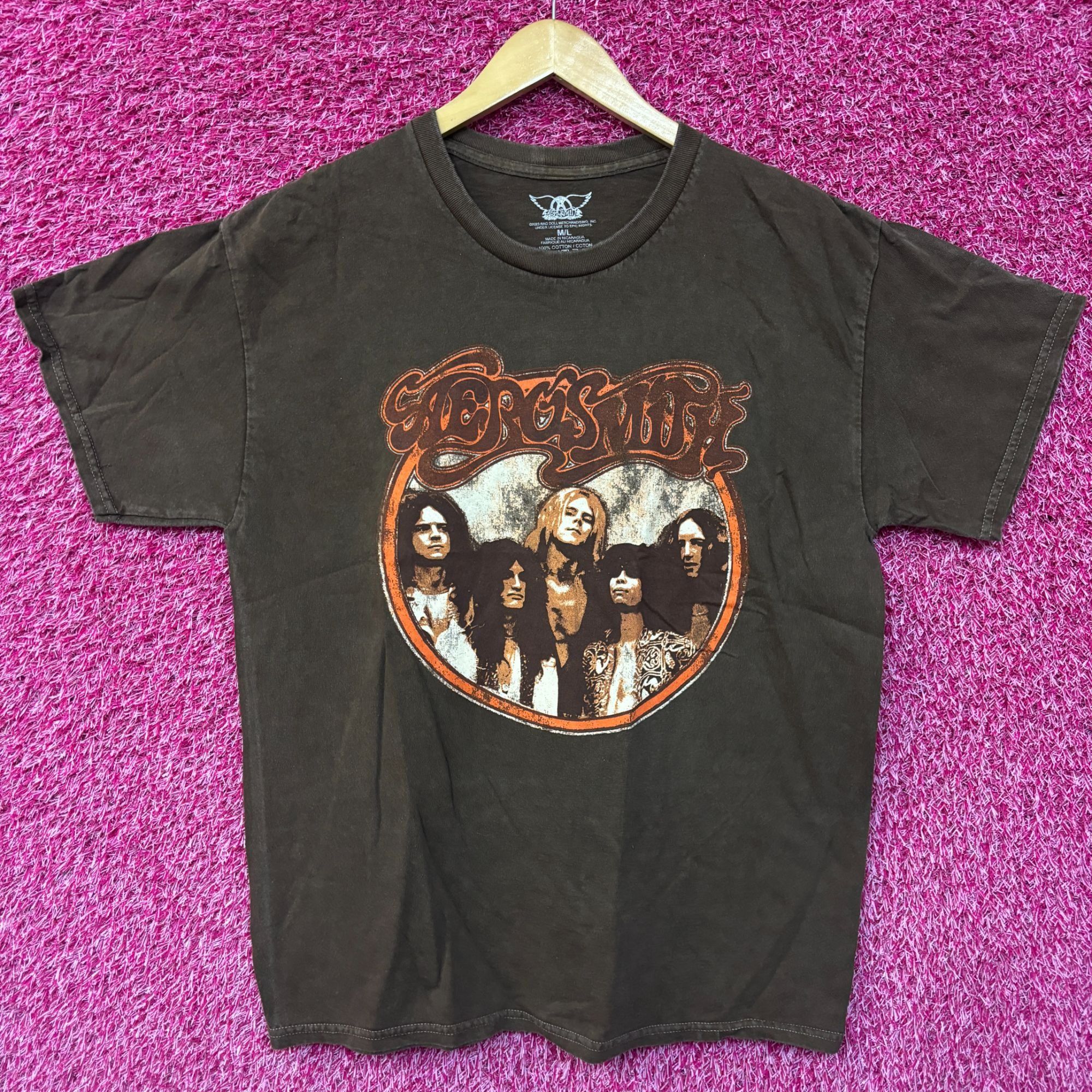 Aerosmith Aerosmith Portrait rock Tshirt size M/L Size US L / EU 52-54 / 3 - 1 Thumbnail