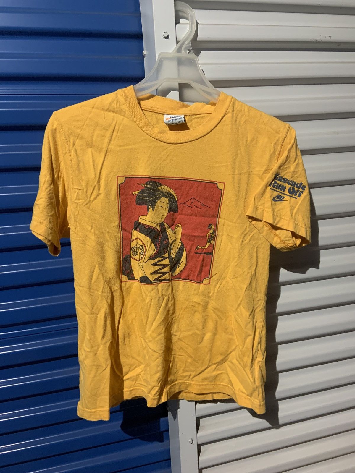 Nike Vintage Nike Cascade Run Off Tee Size US S / EU 44-46 / 1 - 1 Thumbnail