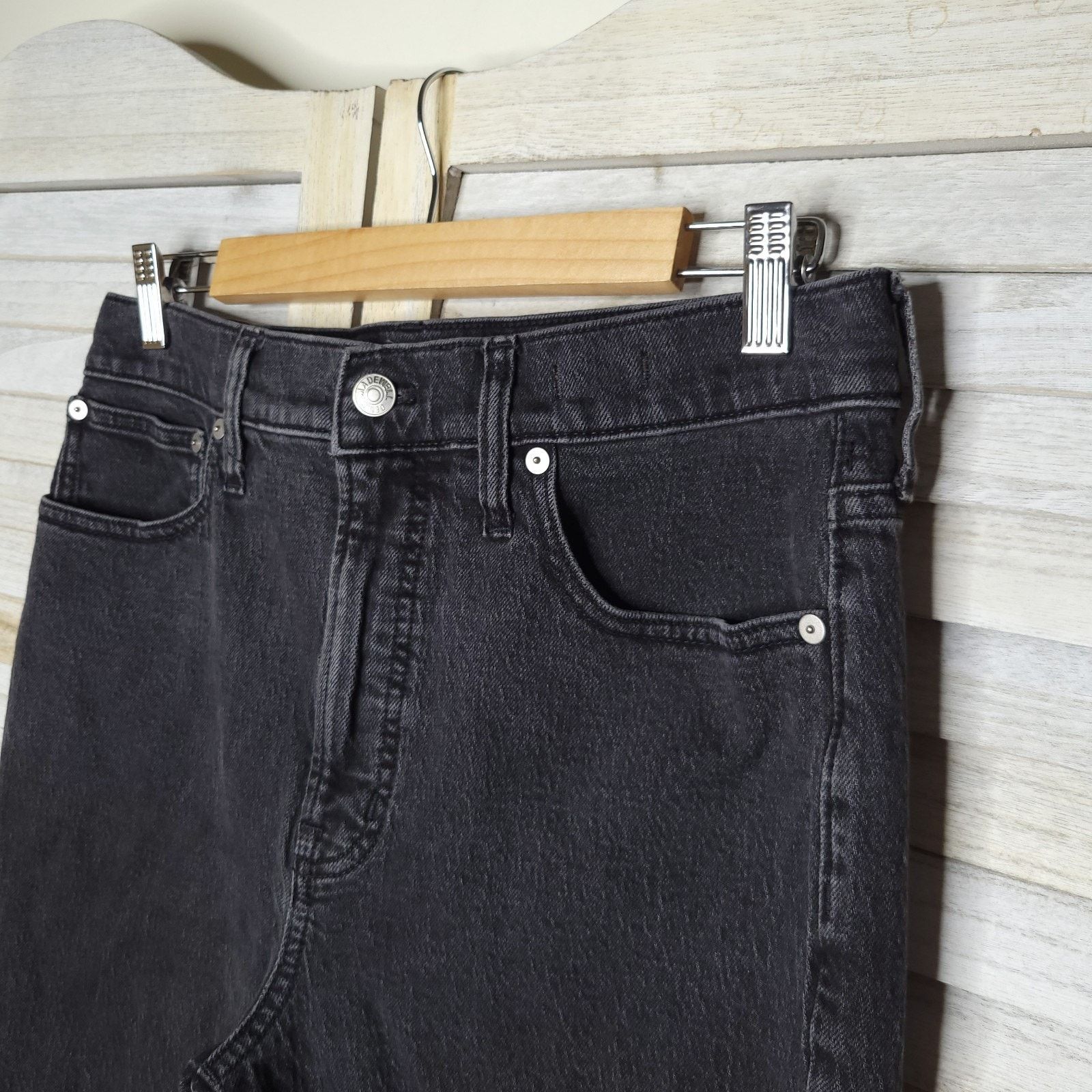 Madewell Madewell Jeans Womens 29 Black Stretch The Perfect Vintage Size 32" / US 10 / IT 46 - 6 Thumbnail