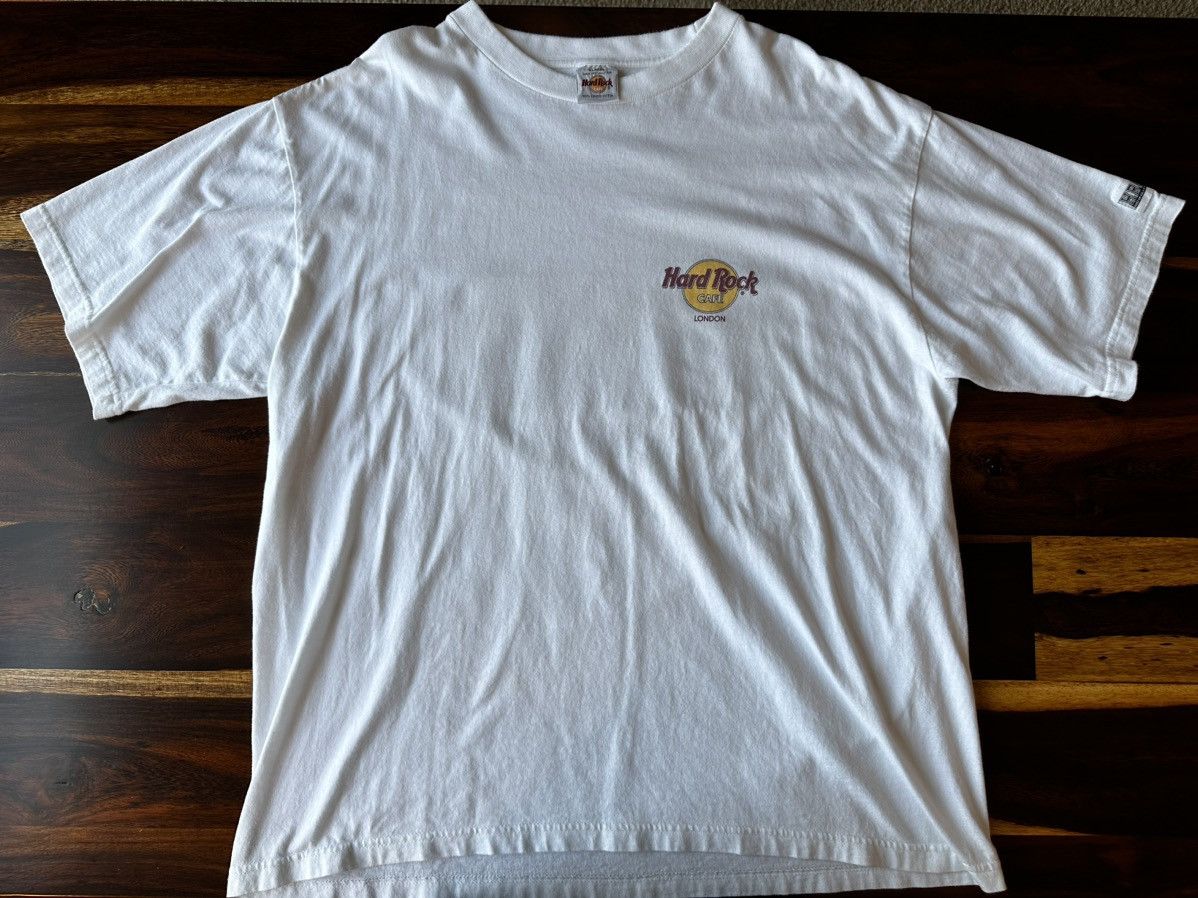 Hard Rock Cafe × Vintage RARE Hard Rock Cafe tee London Size US XL / EU 56 / 4 - 2 Thumbnail