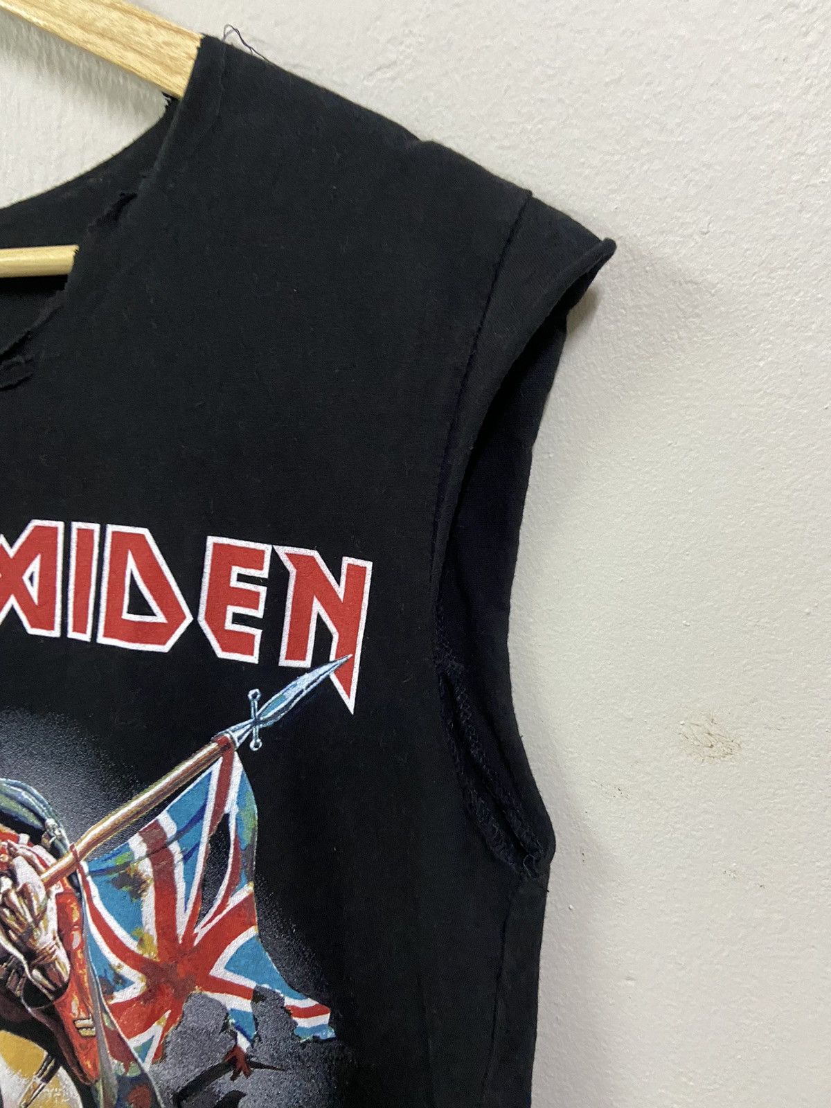 Band Tees × Iron Maiden Iron Maiden Trooper Custom punk style Tee Size US S / EU 44-46 / 1 - 6 Thumbnail