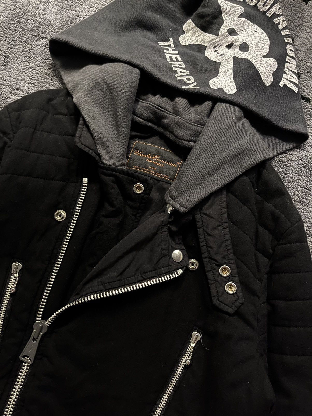 Undercover AW03 Paper Doll Hooded Jacket Size US L / EU 52-54 / 3 - 4 Thumbnail
