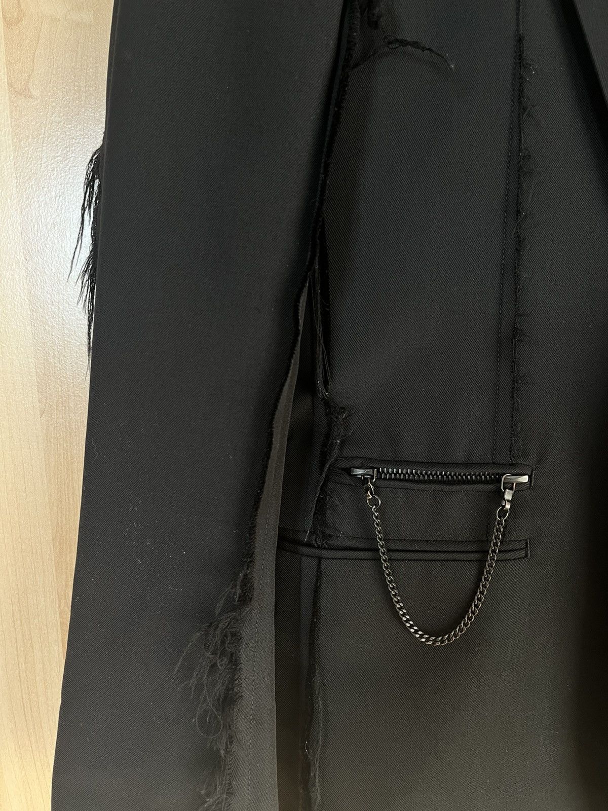 Number (N)ine Number (N)ine SS06 frayed blazer Size 38R - 3 Thumbnail