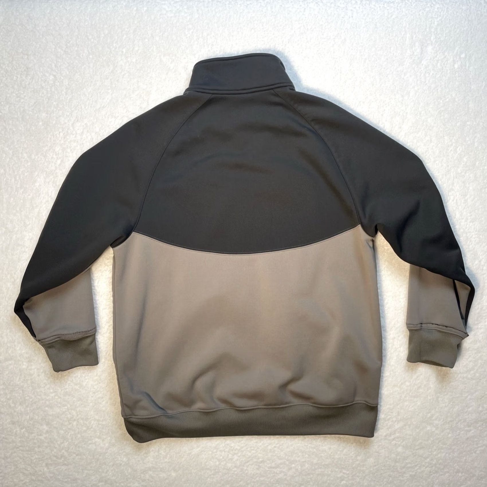 Nike Nike Sweatshirt Mens Medium Gray Red Therma Full Zip Athletic Performance FLAW Size US M / EU 48-50 / 2 - 2 Thumbnail