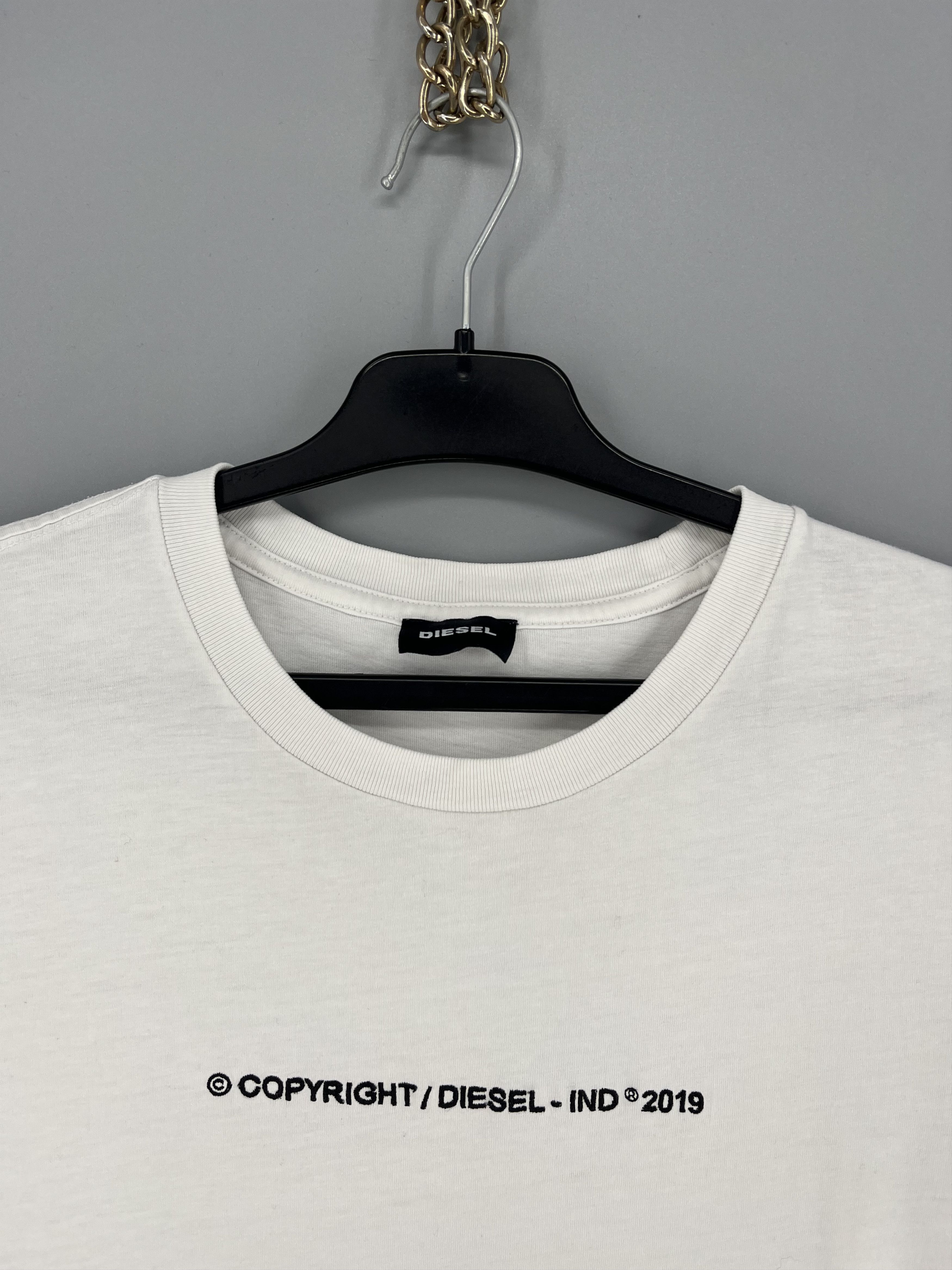 Diesel Vintage Y2K Diesel COPYRIGHT/DIESEL-IND®2019 Size US M / EU 48-50 / 2 - 6 Thumbnail