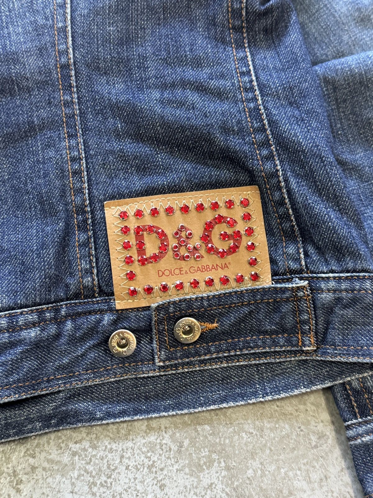 Dolce & Gabbana Vintage Dolce & Gabbana Denim Jacket Size M / US 6-8 / IT 42-44 - 13 Thumbnail