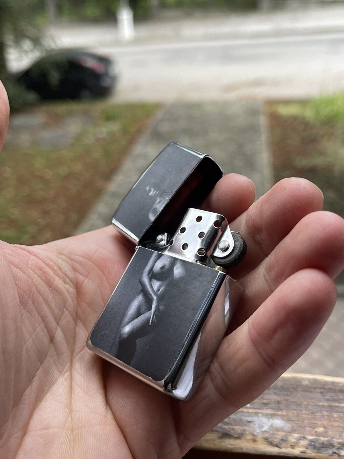 Vintage 🌹00s vintage nude girl Nature cigar lighter Size ONE SIZE - 2 Thumbnail