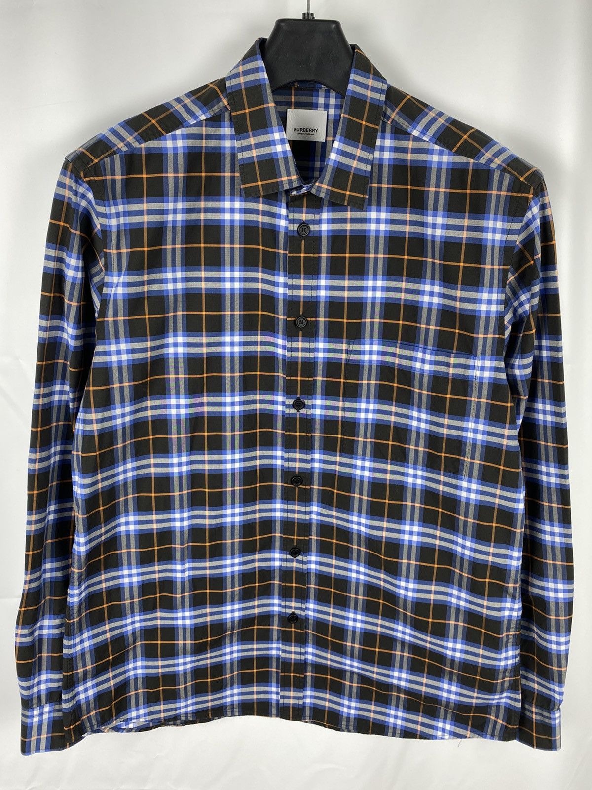 Burberry Burberry Full Check Shirt Button Up Men size L Size US L / EU 52-54 / 3 - 1 Thumbnail