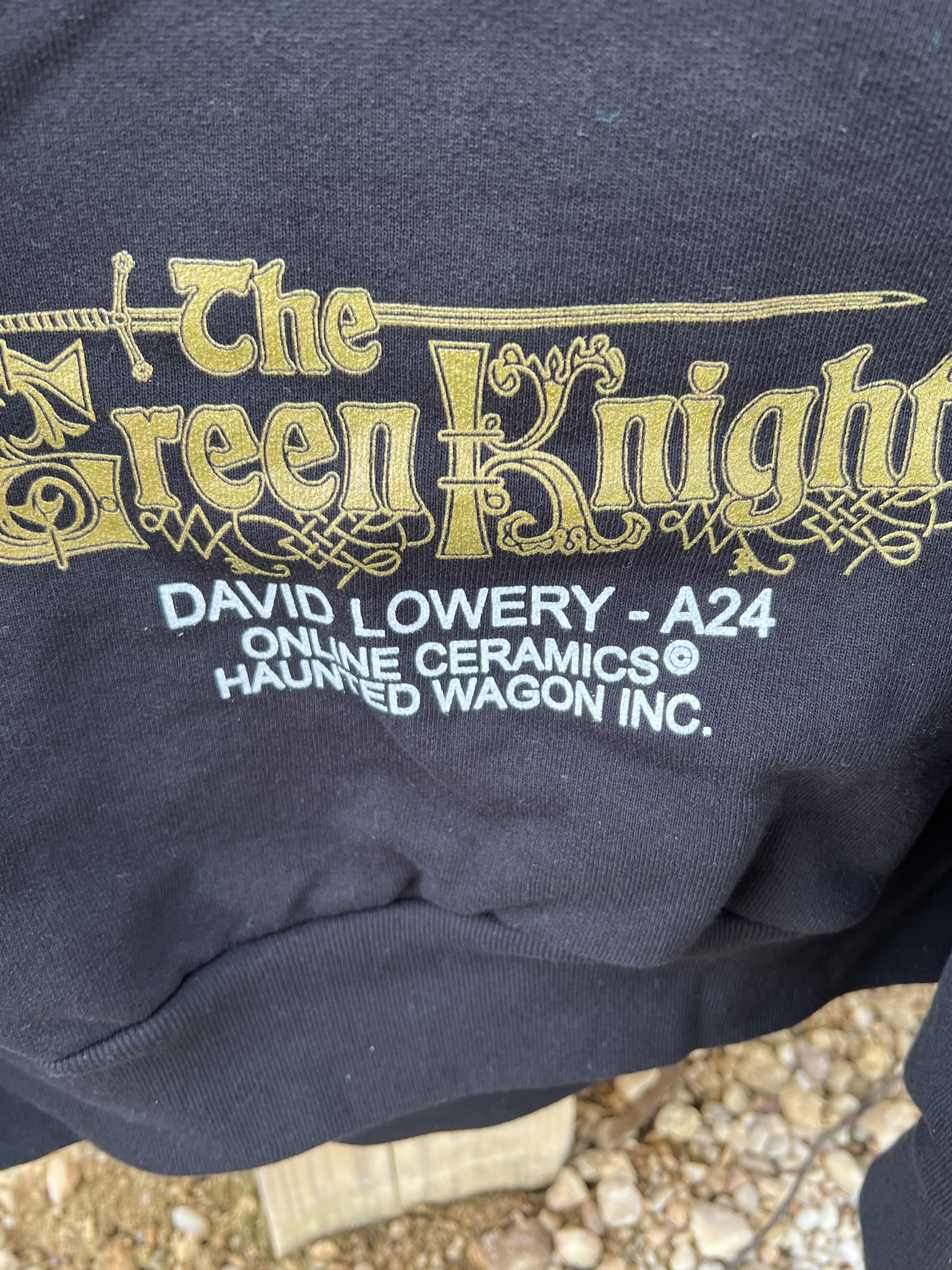 A24 × Online Ceramics The Green Knight Legend Forged by Fire Hoodie Size US XL / EU 56 / 4 - 5 Thumbnail