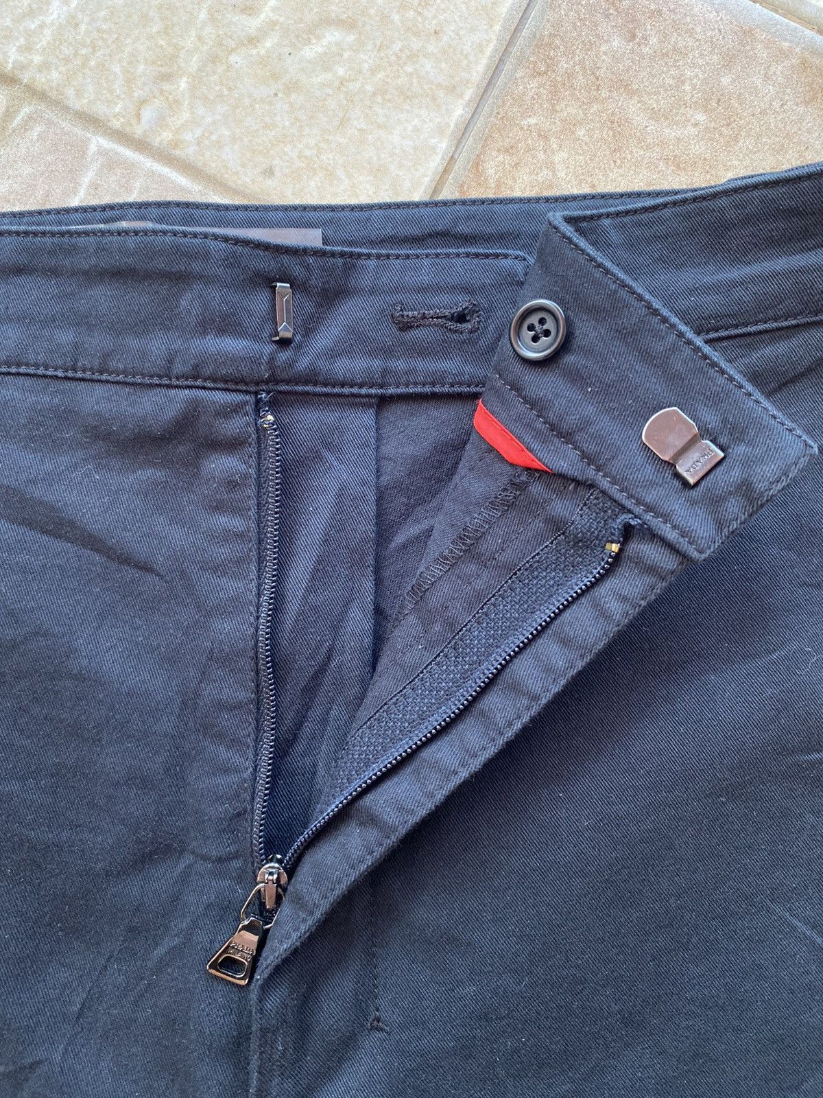 Prada Prada Sport Short Linea Rossa Navy Size US 34 / EU 50 - 7 Thumbnail