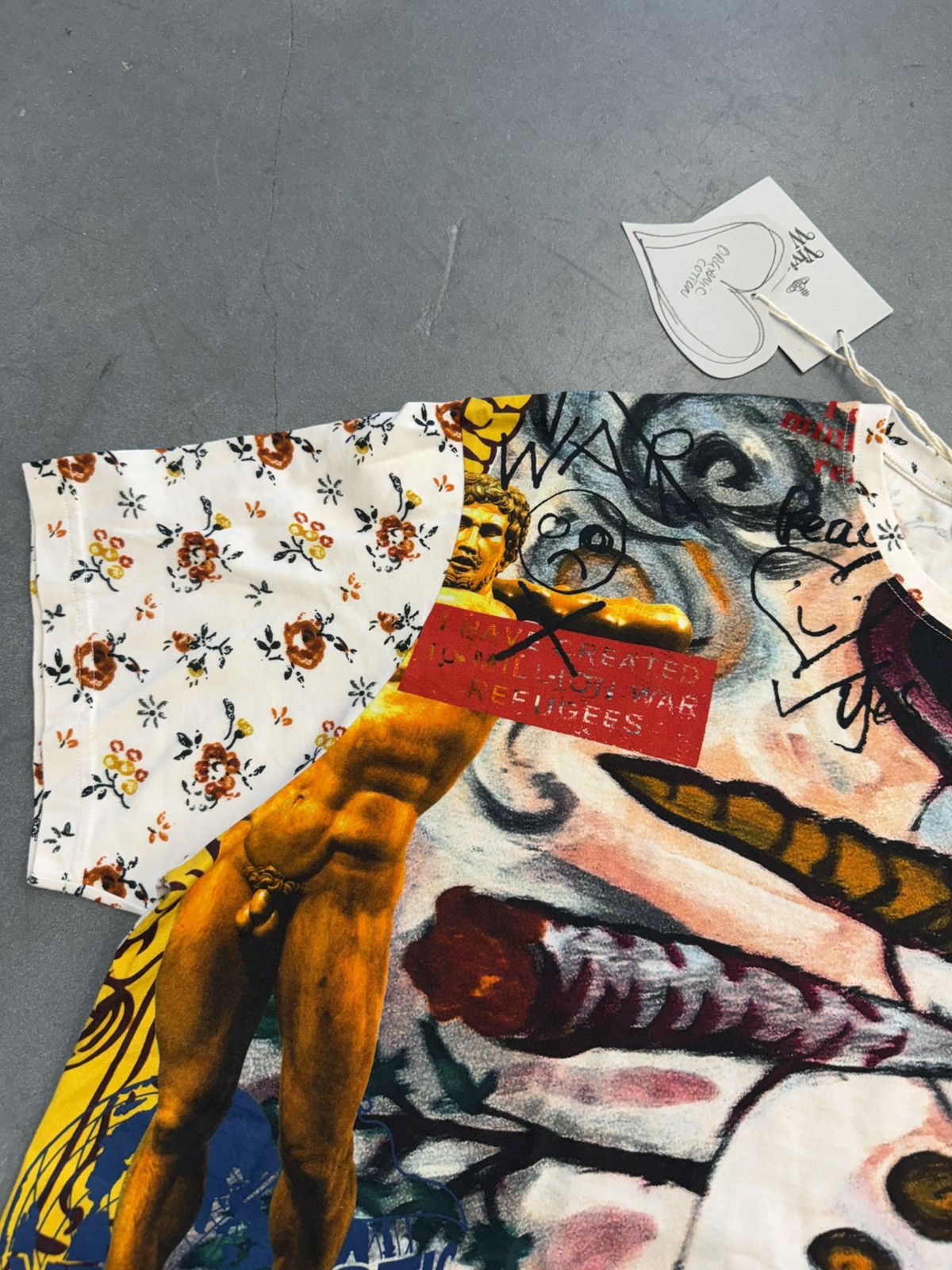 Vivienne Westwood Vivienne Westwood Oversized Snowman Multicolor Tee Size US S / EU 44-46 / 1 - 5 Thumbnail