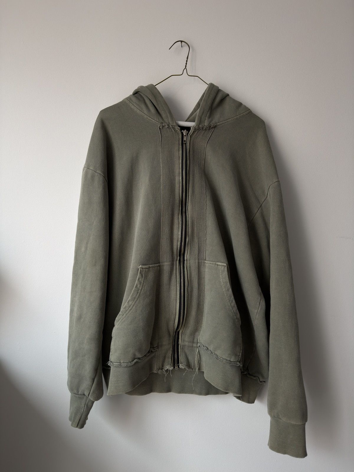 Haider Ackermann Haider Ackerman Sea Moss Green Perth Hoodie Size US L / EU 52-54 / 3 - 1 Thumbnail