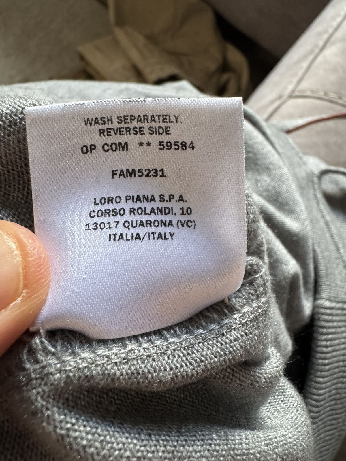 Loro Piana LORO PIANA joggers STUDY SIZES IN PHOTOS BY TAPE MEASURE Size US 32 / EU 48 - 14 Thumbnail